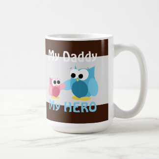 Owls - Mein Papa, Mein HERO - Tasse des Vaters
