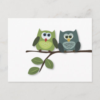Owls Nest Postkarte