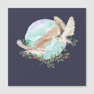Owls Personalisiert Magnetkarte