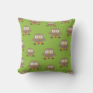 Owls Throw Kissen