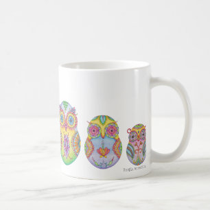 "Owlushka" Familie Tasse