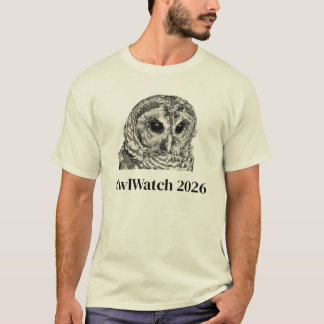 OwlWatch T-Shirt - Okt. 2026