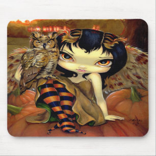 "Owlyn im Herbst" Mousepad