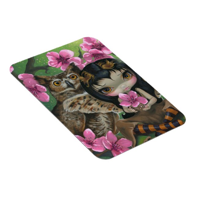 "Owlyn in the Springtime" Flex Magnet (Rechte Seite)