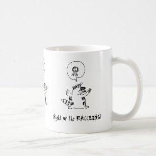 Owlys #1 Raccoon-Tasse Tasse