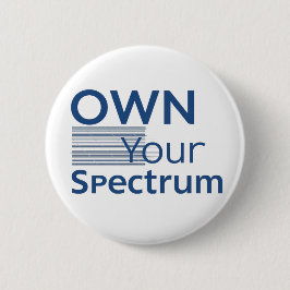 Own Your Spectrum – Autism Awareness Month Blue Button