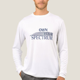 Own Your Spectrum – Autism Awareness Month Blue  Tri-Blend Shirt