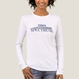 Own Your Spectrum – Autism Awareness Month Blue Tri-Blend Shirt