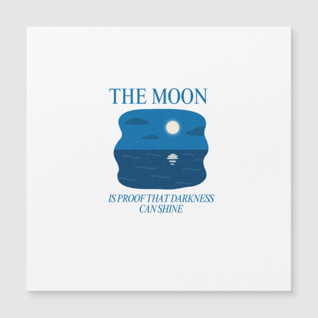 Own Your Weird - Bold Grunge Typography Magnetkarte (Vorderseite)