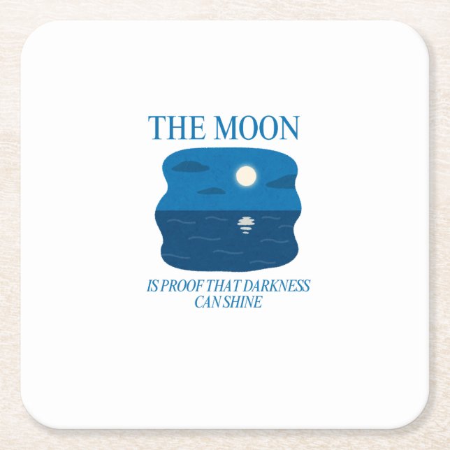 Own Your Weird - Bold Grunge Typography Rechteckiger Pappuntersetzer (Vorderseite)