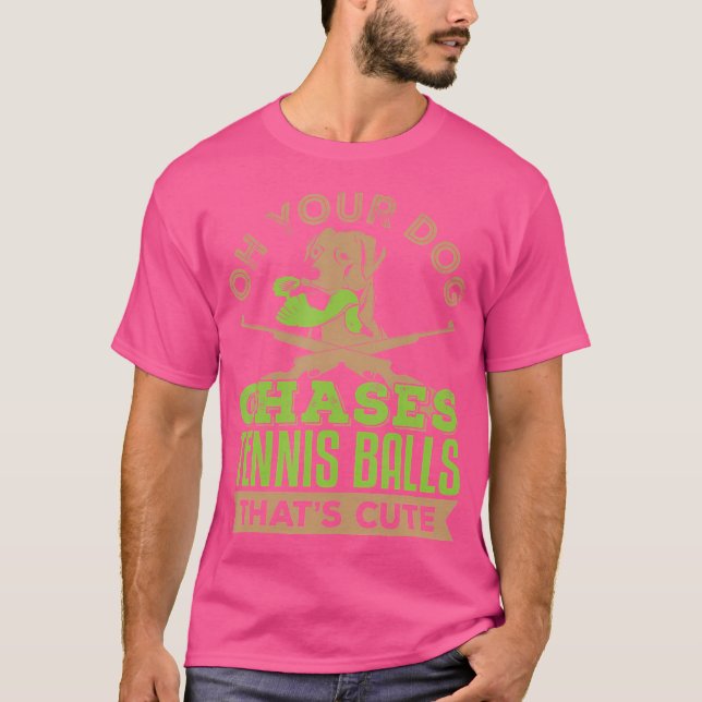 Owner Pointer Checks Balls Quote Jagen T-Shirt (Vorderseite)