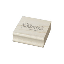 OWRAssist Liebe rettet Gummistempel