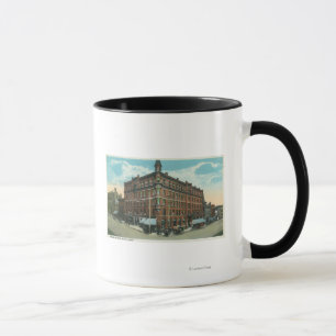 Owsley Block-Ansicht von TownButte, M.Ü. Tasse