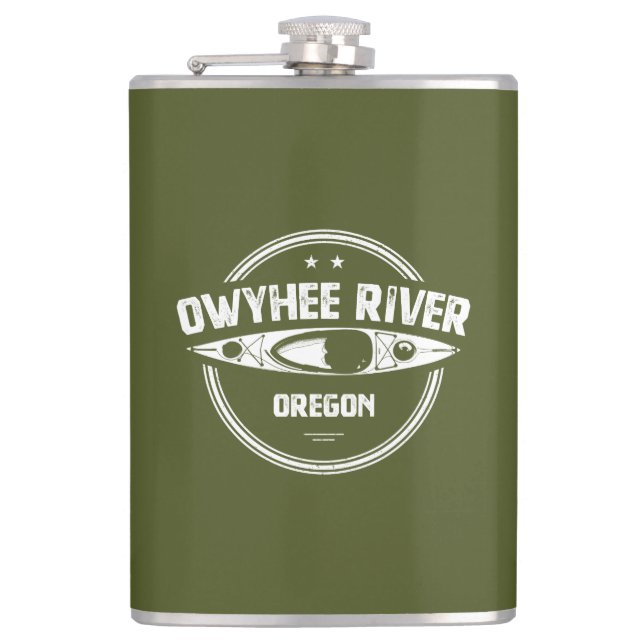 Owyhee River, Oregon Flachmann (Vorderseite)
