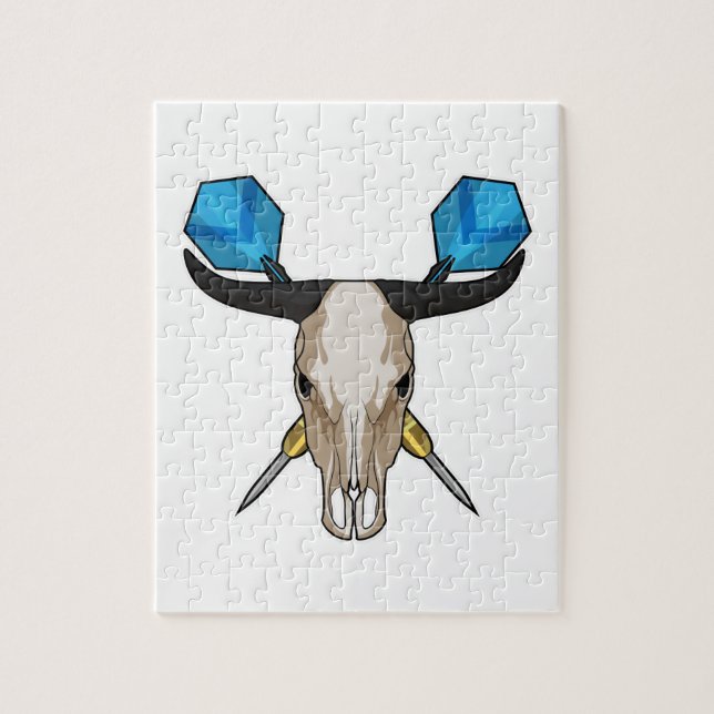 Ox bei Darts mit Dart Puzzle (Vertikal)