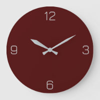 Oxblood Red 4A0000 Farbe mit der Option "Name hinz