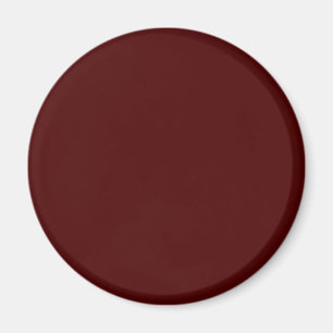 Oxblood Red 4A0000 Farbe mit der Option "Name hinz Magnet