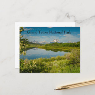 Oxbow Bend Grand Teton Nationalpark Postkarte