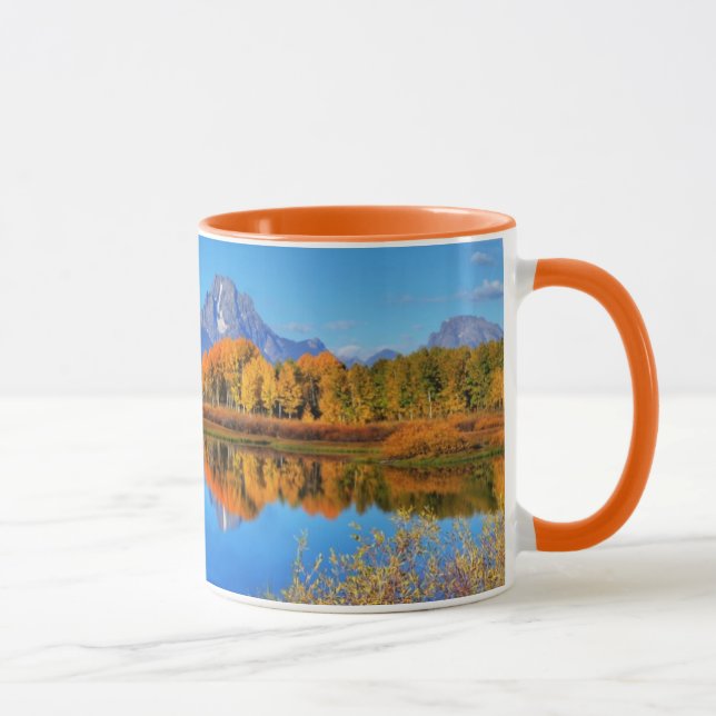 Oxbow Biegungs-Sonnenaufgang Tasse (Rechts)
