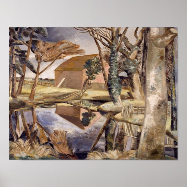 Oxenbridge Pond (1927-28) Poster (Vorne)