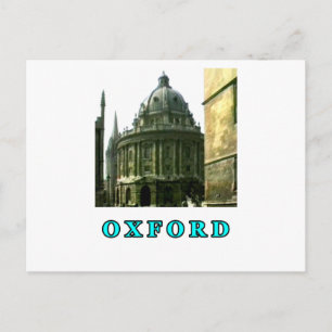 Oxford 1986 Snapshot 143 Cyan The MUSEUM Zazzle Gi Postkarte