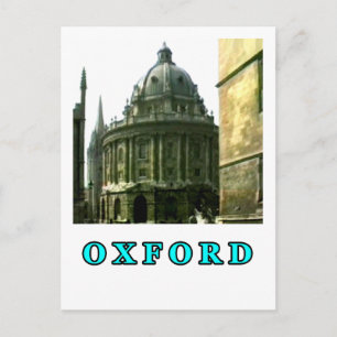 Oxford 1986 Snapshot 143 Cyan The MUSEUM Zazzle Gi Postkarte