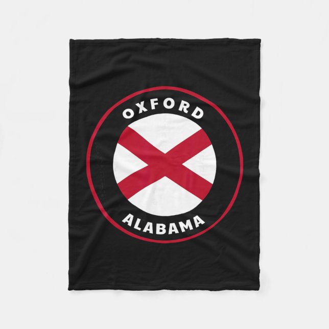 Oxford Alama Al Staatsflagge Dge Urlaub  Fleecedecke (Vorderseite)