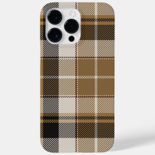 Oxford Black und Tan Kariert Case-Mate iPhone 14 Pro Max Hülle