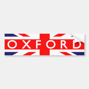 Oxford: Britische Flagge Autoaufkleber