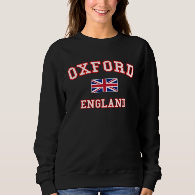 OXFORD British Flag Badge Sweatshirt (Vorderseite)