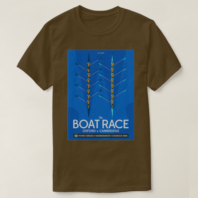 Oxford Cambridge Race 2 T-Shirt (Design vorne)