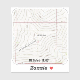 Oxford Colorado Aufkleber