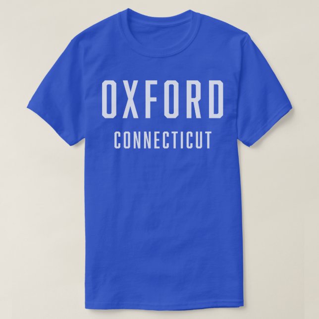 Oxford Connecticut TShirt (Design vorne)