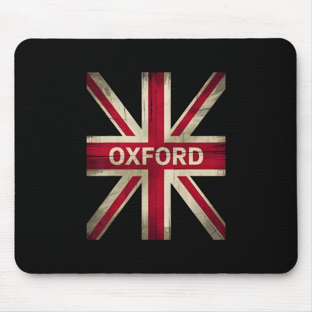 Oxford England Britain Uk History Vacation Souveni Mousepad (Vorne)