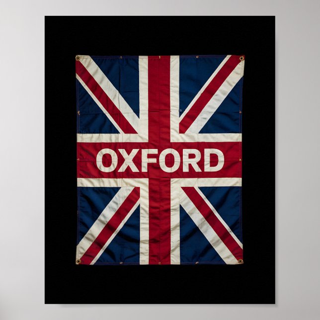 Oxford England Britain Uk History Vacation Souveni Poster (Vorne)