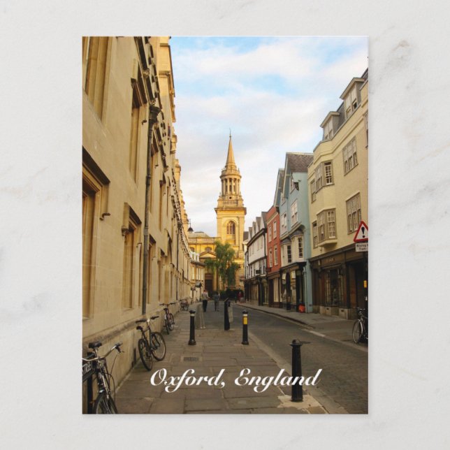 Oxford, England Postcard Postkarte (Vorderseite)