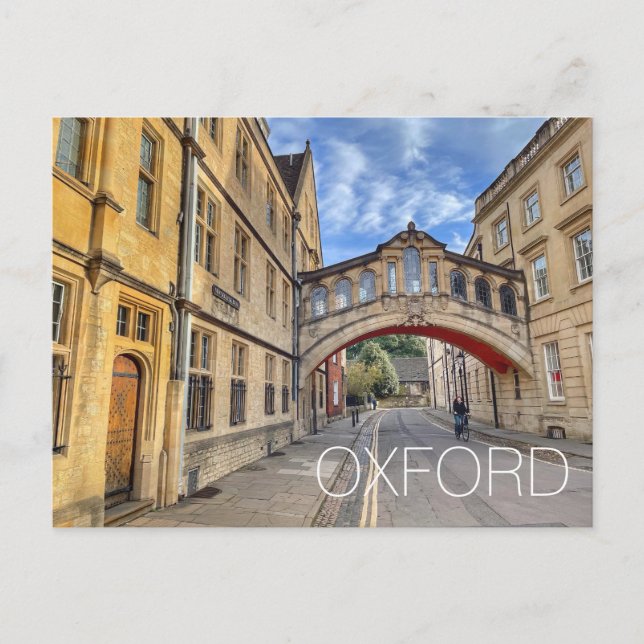 Oxford Feiertagspostkarte (Vorderseite)
