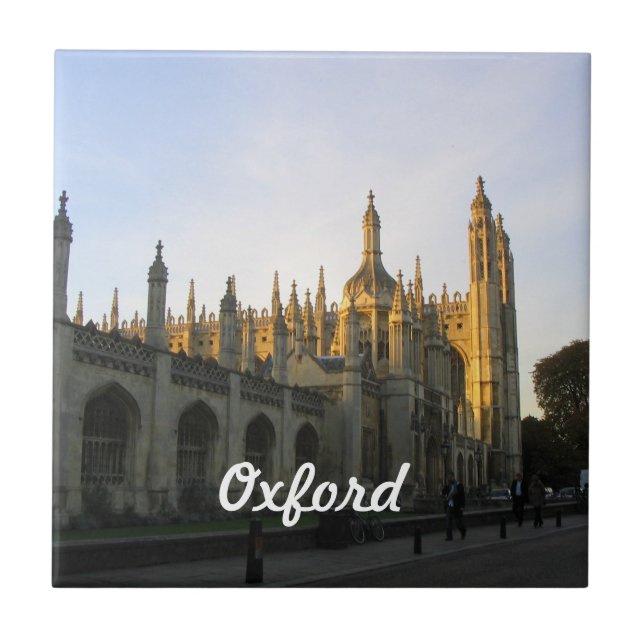 Oxford-Fliese Fliese (Vorderseite)