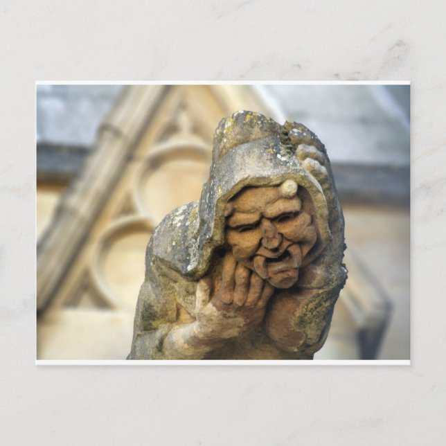 Oxford Gargoyle Postkarte (Vorderseite)