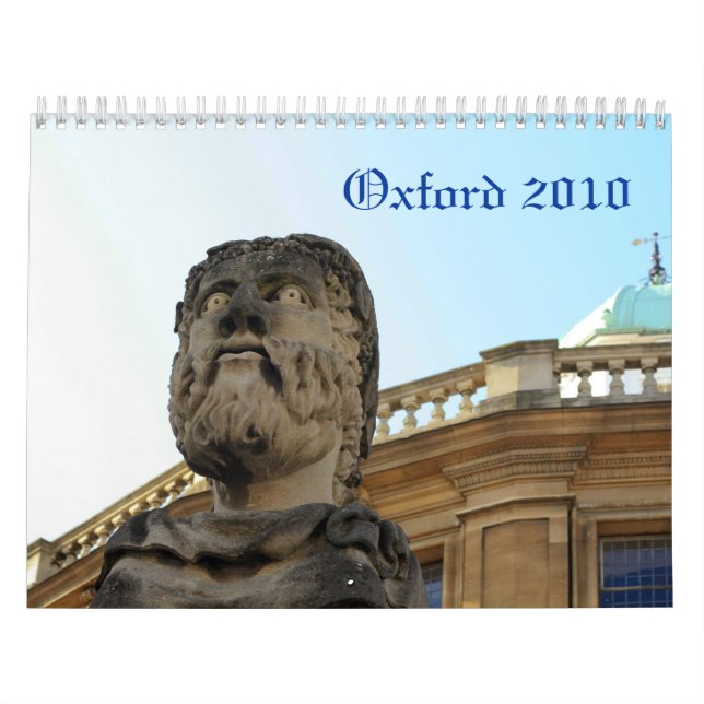 Oxford, Großbritannien 2010 Kalender (Titelbild)