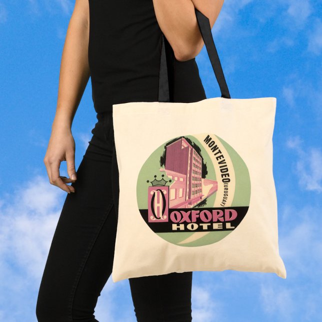 Oxford Hotel, Montevideo, Uruguay, Vintage Travel Tragetasche (Von Creator hochgeladen)