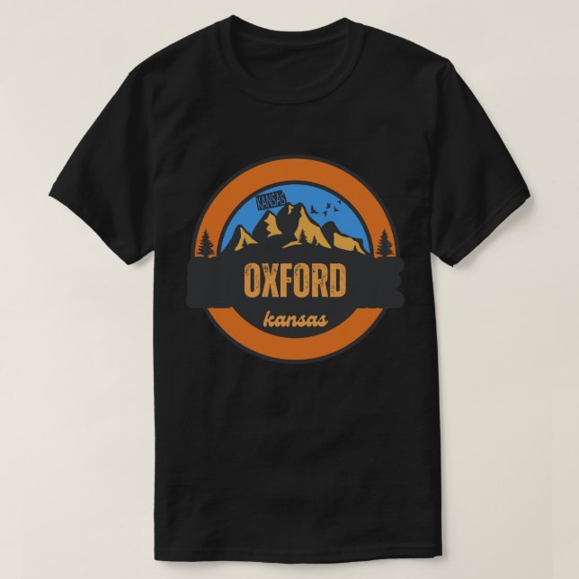 Oxford, Kansas T-Shirt (Design vorne)