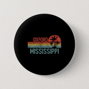 Oxford Mississippi Lustig Usa Stadt Trip Heim Wurz Button