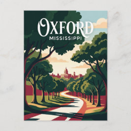 Oxford Mississippi Postkarte
