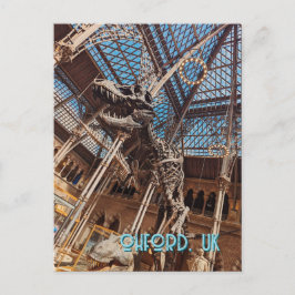 Oxford Natural History Museum Postcard T-Rex Dinos Postkarte