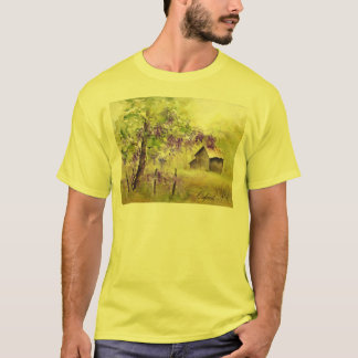 Oxford, NC-Landschaft und Scheune T-Shirt
