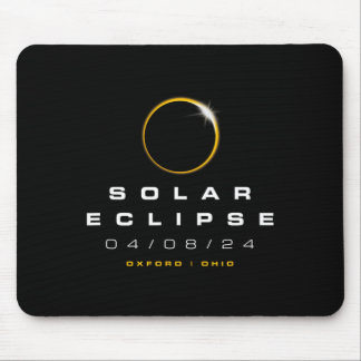 Oxford Ohio Solar Eclipse Mousepad