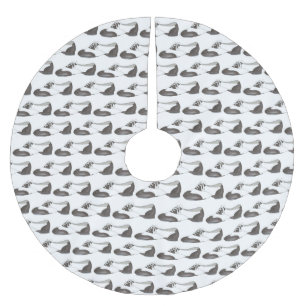 Oxford Stich Dance Teacher Showtapdance Studio Polyester Weihnachtsbaumdecke