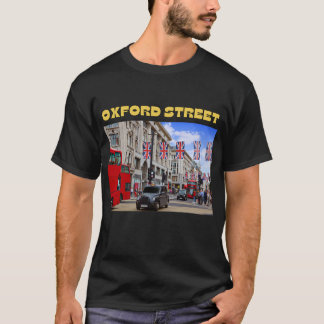 Oxford Street Herren T-Shirt in Schwarz