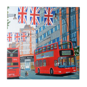 Oxford Street - Queens Diamond Jubiläum Fliese
